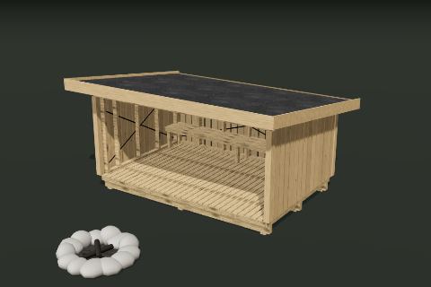 Shelter i 3D